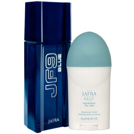 JF9 BLUE kolínska voda + Aquatic tuhý deodorant